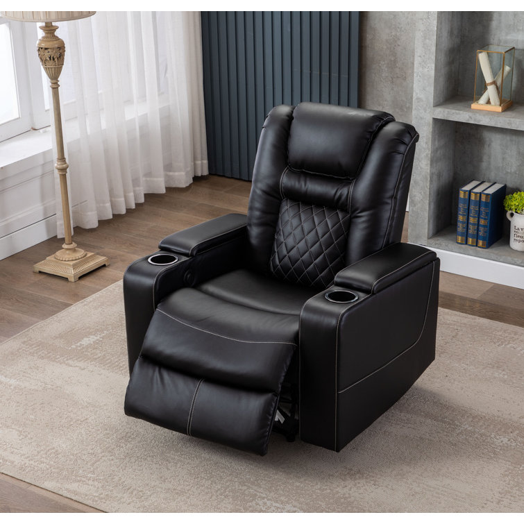 Expensive discount leather recliners